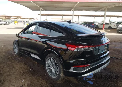 2025 Audi Q4 Sportback E-Tron Premium Plus 55 Quattro из США, поврежденный, VIN WA13UBFZ5SP040761